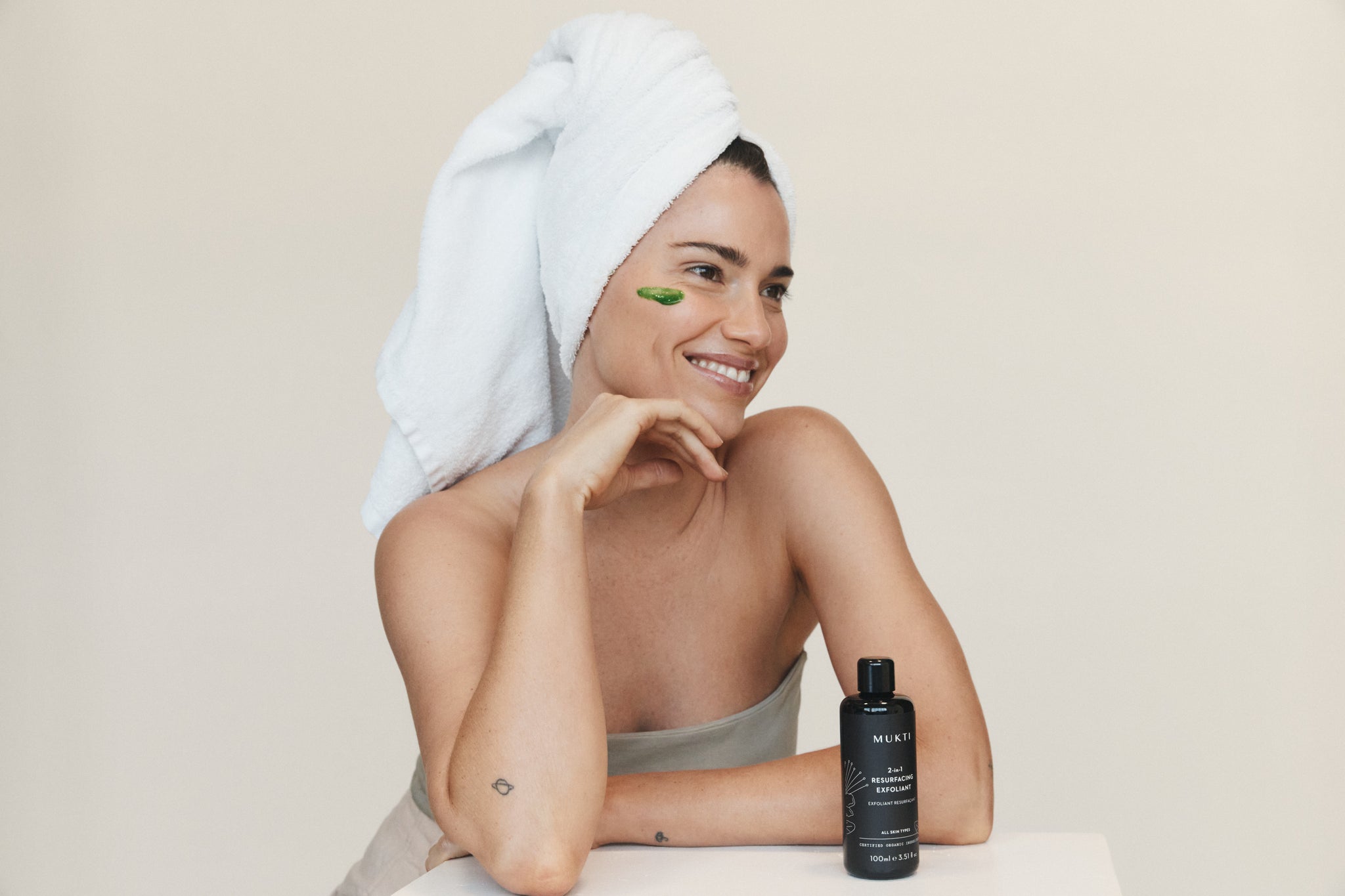 MUKTI 2-In-1 Resurfacing Exfoliant 有機二合一重塑磨砂霜 [100ml]