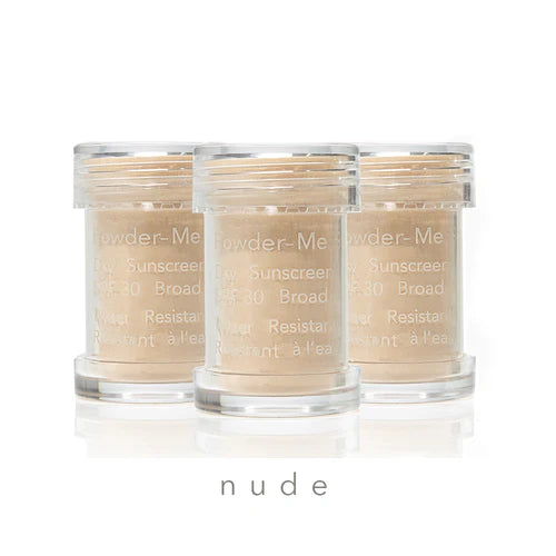 JANE IREDALE Powder-Me BRUSH Refill 防曬粉 SPF 30 三瓶補充裝