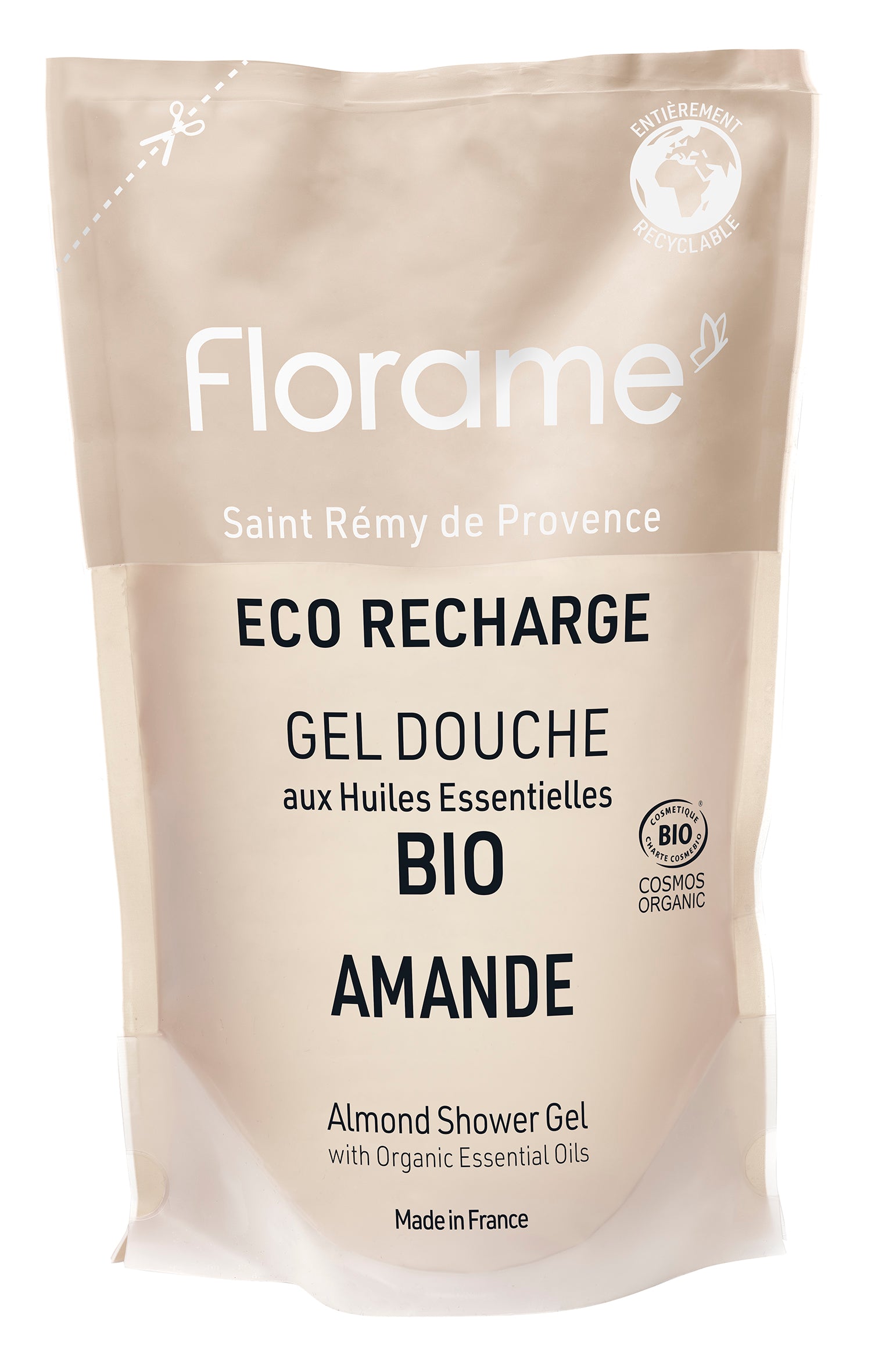 FLORAME Almond Shower Gel 有機杏仁香氛沐浴露 [750ml]