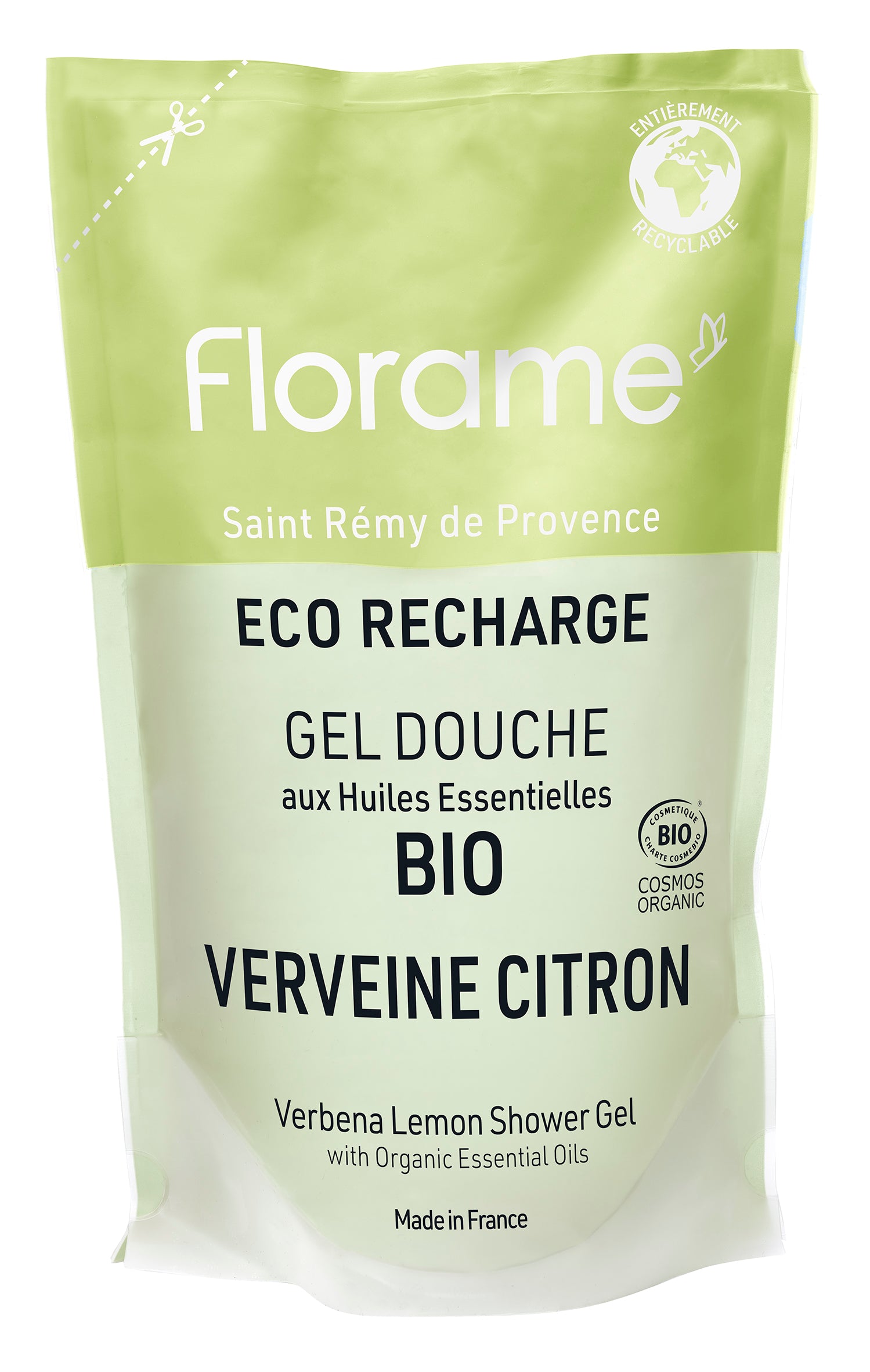 FLORAME Verbena Lemon Shower Gel 有機馬鞭草檸檬香氛沐浴露 [750ml]
