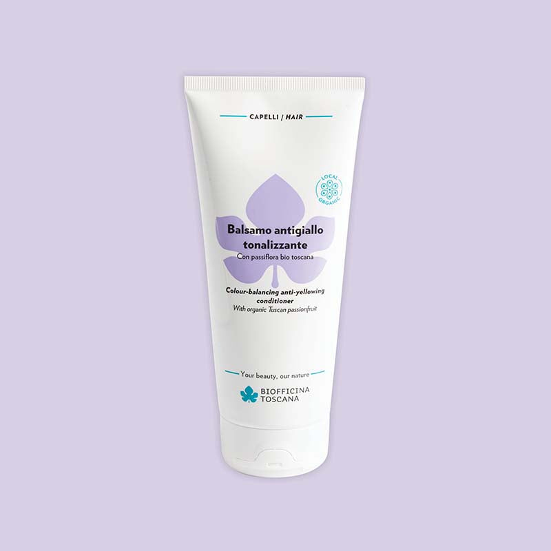 BIOFFICINA TOSCANA Anti-yellowing Conditioner 西番蓮鎖色去黃護髮素 [200ml]