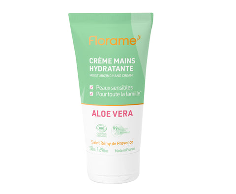 FLORAME Aloe Vera Hand Cream 有機蘆薈極潤修護護手霜 [50ml]
