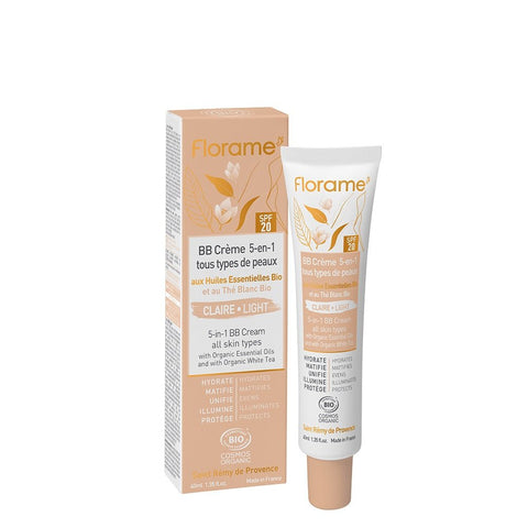 FLORAME 5-in-1 BB Cream SPF20 [40ml] - MINT Organics
