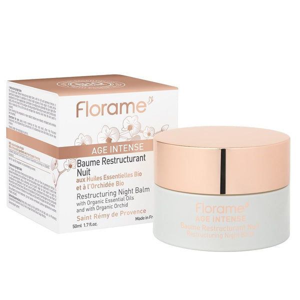 FLORAME Restructuring Night Balm 有機蘭花抗皺緊緻修復晚霜 [50ml] - MINT Organics