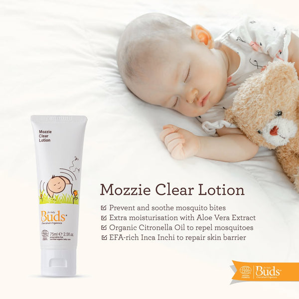 BUDS Cherished Mozzie Clear Lotion 有機滋養驅蚊乳液 [75ml]