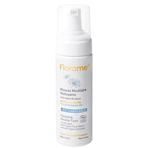 FLORAME Cleansing Micellar Foam 有機溫和潔面泡泡