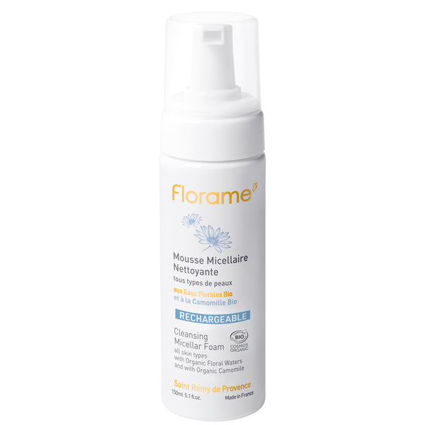 FLORAME Cleansing Micellar Foam 有機溫和潔面泡泡