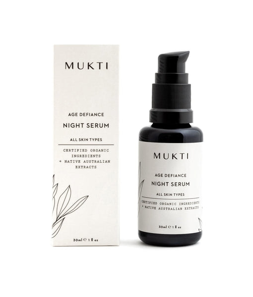 MUKTI Age Defiance Night Serum 晚間修復精華 [30ml] - MINT Organics