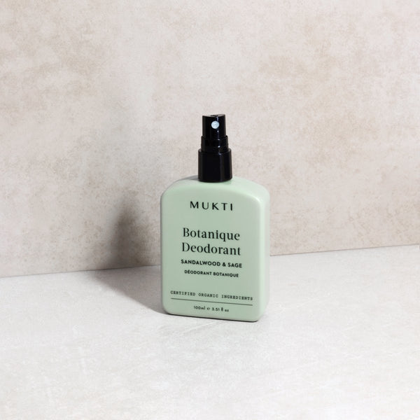 MUKTI Botanique Deodorant 有機草本香體噴霧 [100ml] - MINT Organics