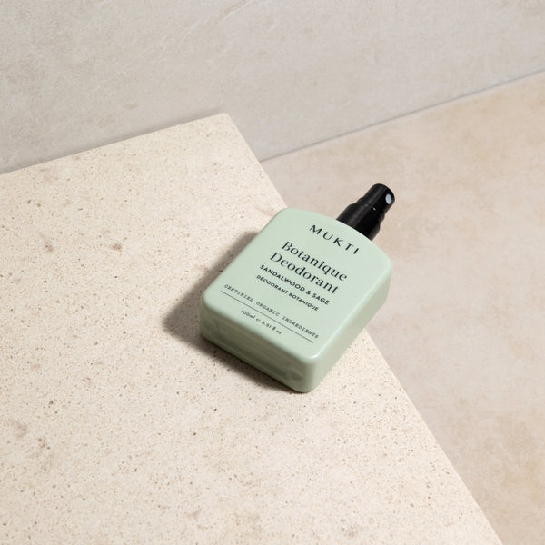 MUKTI Botanique Deodorant 有機草本香體噴霧 [100ml] - MINT Organics