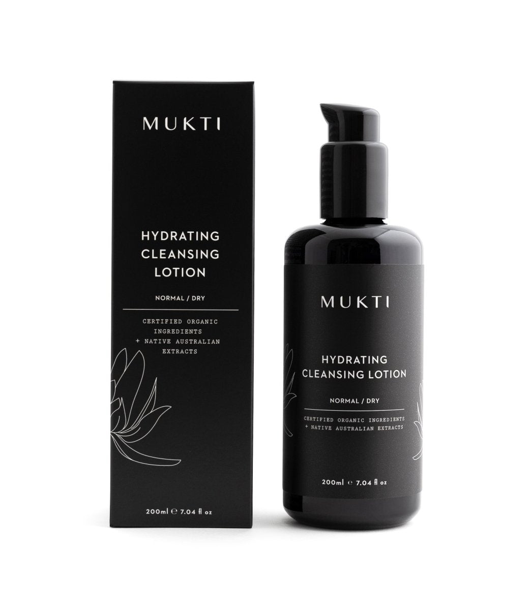 MUKTI Hydrating Cleansing Lotion 有機保濕潔面乳 [200ml] - MINT Organics