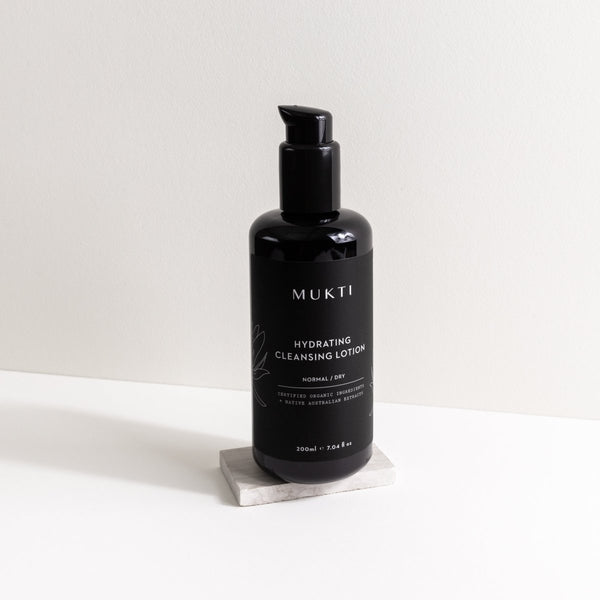 MUKTI Hydrating Cleansing Lotion 有機保濕潔面乳 [200ml] - MINT Organics