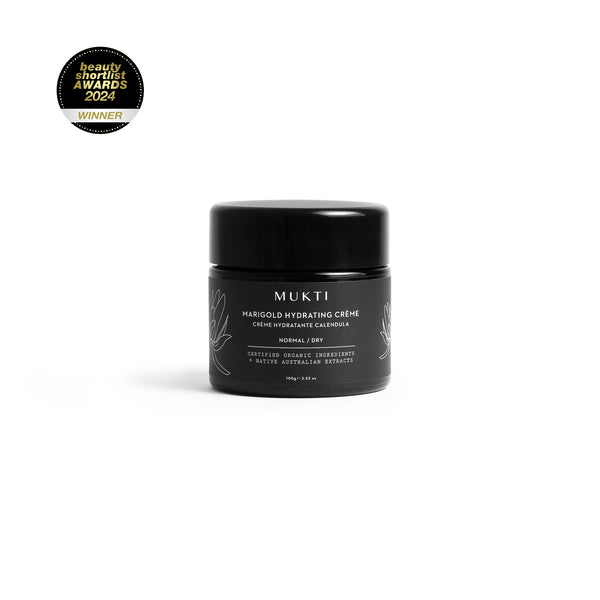 MUKTI Marigold Hydrating Crème 有機金盞花消炎修復面霜 [100g]