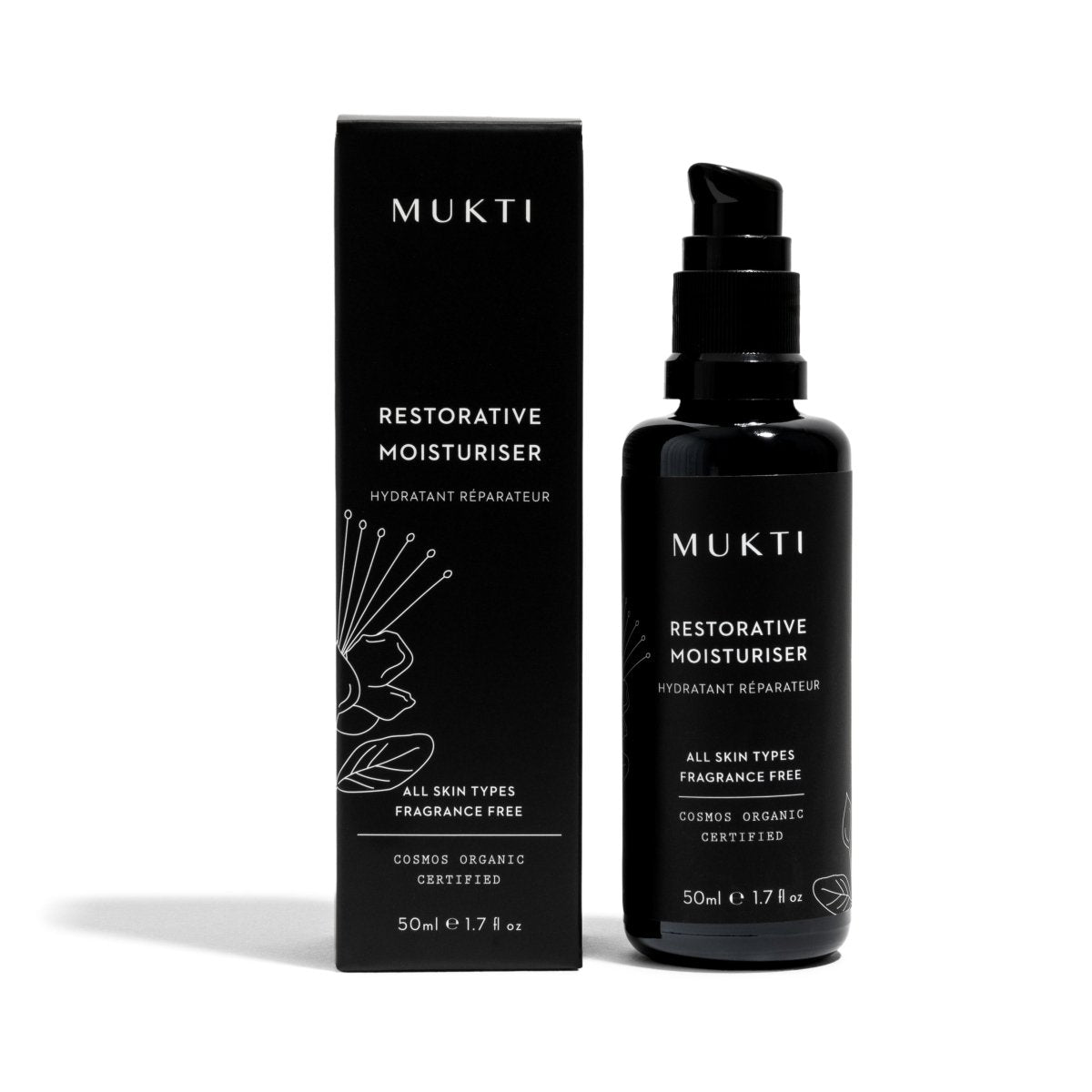 MUKTI Restorative Moisturizer 舒敏乳酪面霜 [50ml] - MINT Organics