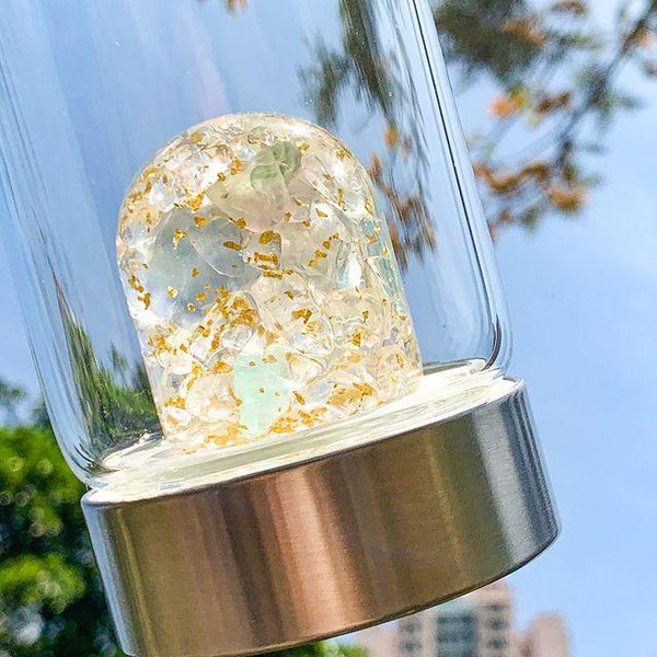 VITAJUWEL Via Bottle - Genie 寶石水瓶 - 精靈 - MINT Organics