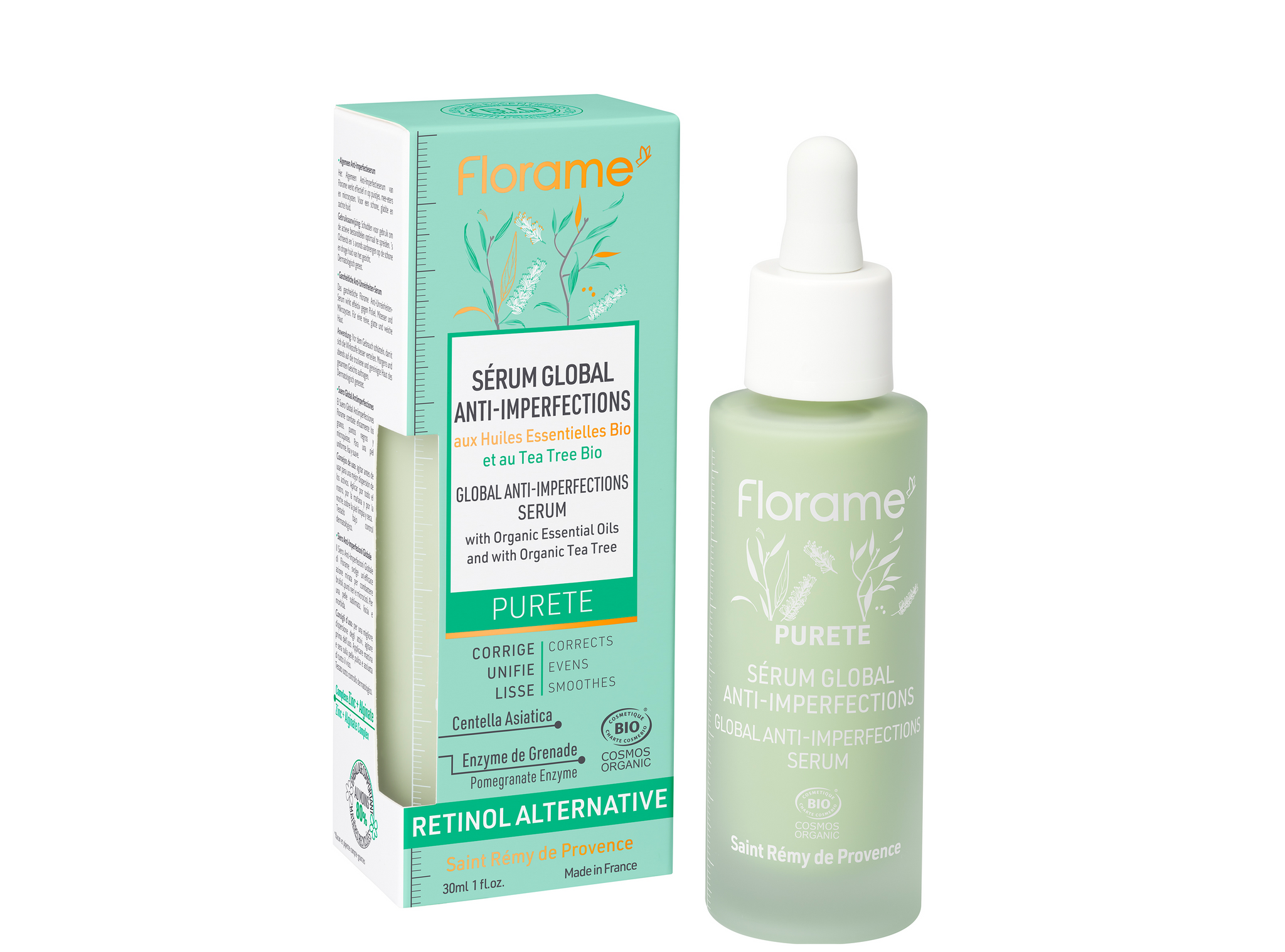 FLORAME Global Anti-imperfections Serum 有機積雪草小綠瓶精華 [30ml]