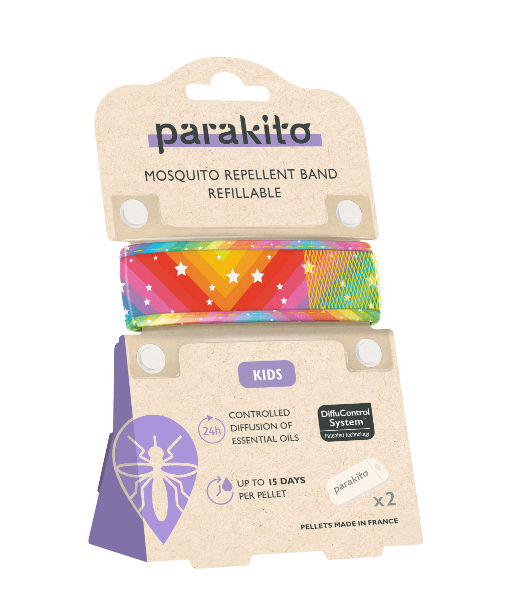 PARAKITO Mosquito Repellent Wristband - Kids 防蟲驅蚊小童手腕帶 - MINT Organics
